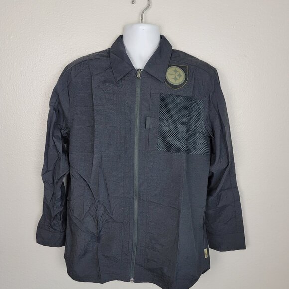 Nike Pittsburgh Steelers NFL Football Salute To Service Full Zip-Up Jacket Mens - Picture 4 of 11